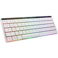 ASUS ROG Falchion RX Low Profile trådløs gamingtastatur 65% hvit forfra