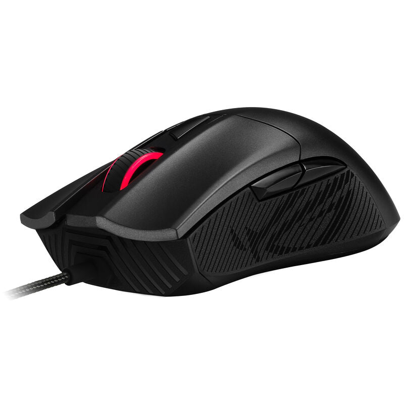 ASUS ROG Gladius II Core kablet gamingmus RGB bakside