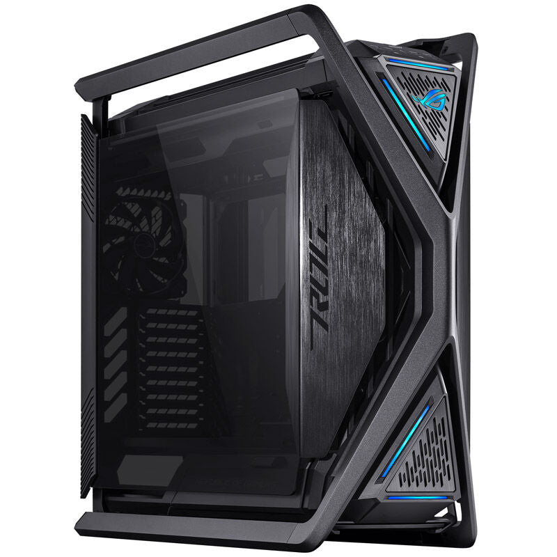 ASUS ROG Hyperion GR701 kabinett fulltårn herdet glass svart forfra