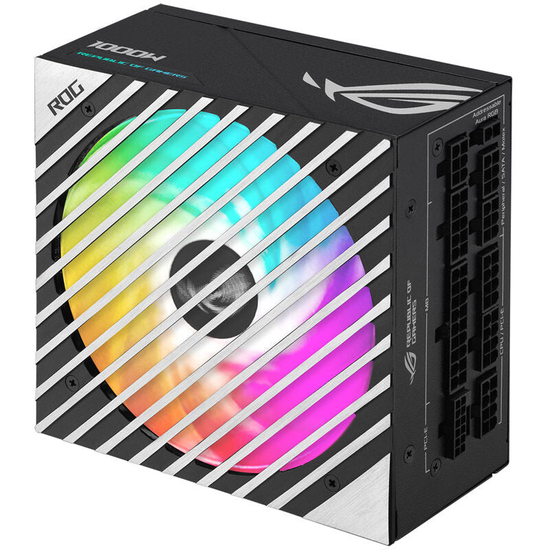 Montert ASUS ROG Loki 1000P SFX-L strømforsyning i PC-kabinett