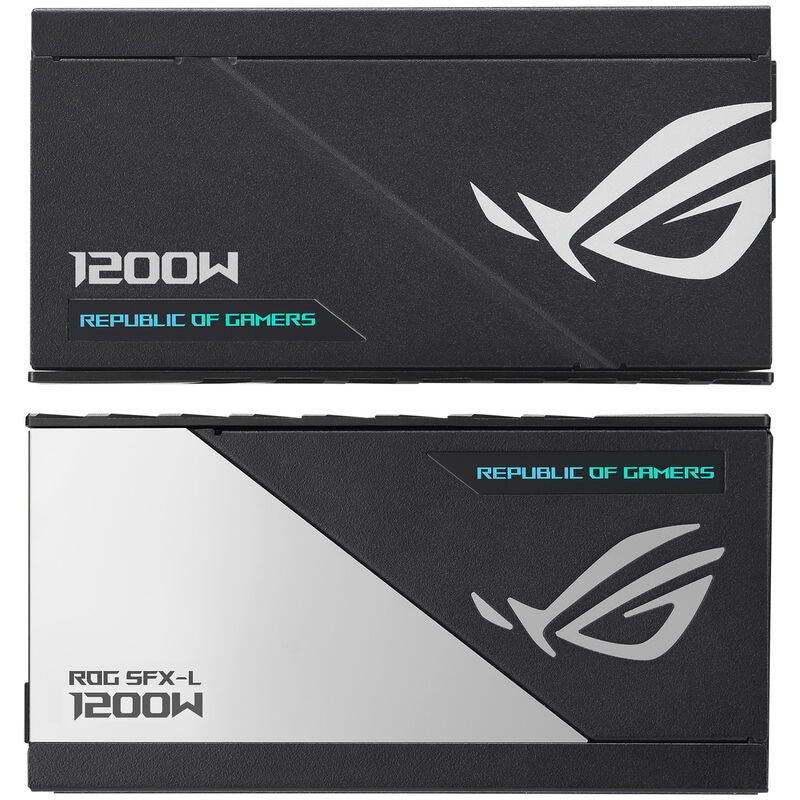 ASUS ROG Loki SFX-L strømforsyning med ASUS Aura Sync logo