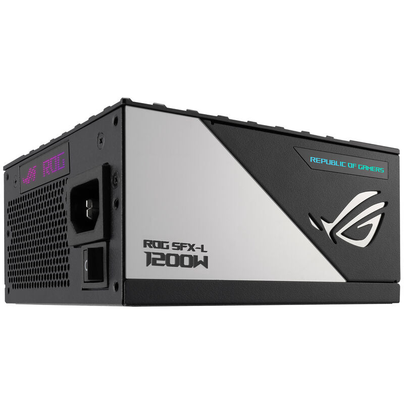 ASUS ROG Loki SFX-L strømforsyning med RGB-belysning aktivert
