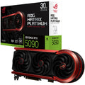 ASUS ROG Matrix Platinum RTX 5090 30th Anniversary grafikkort forfra