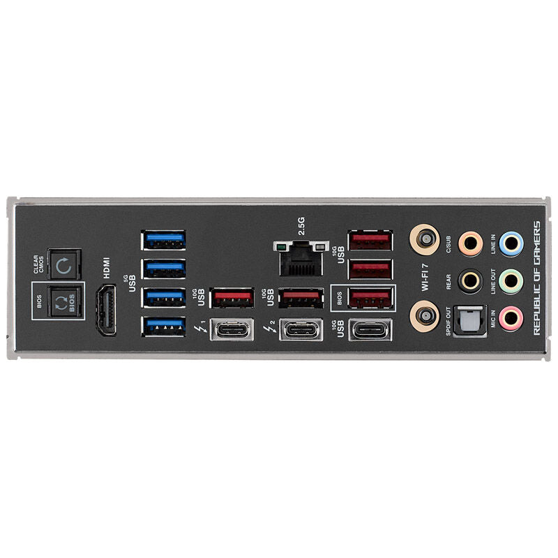 ASUS ROG Maximus Z790 Dark Hero hovedkort montert i PC