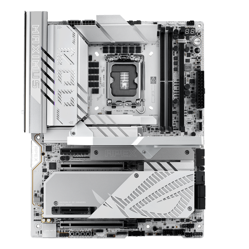 Strømtilkoblinger på ASUS ROG Maximus Z890 Apex hovedkort