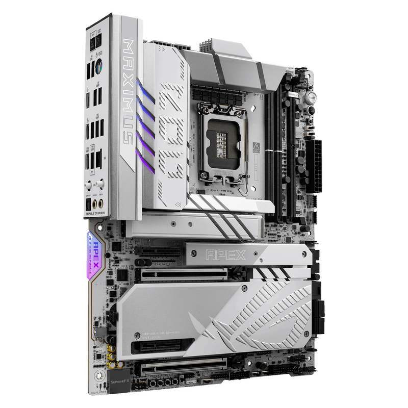 RGB-belysning på ASUS ROG Maximus Z890 Apex hovedkort