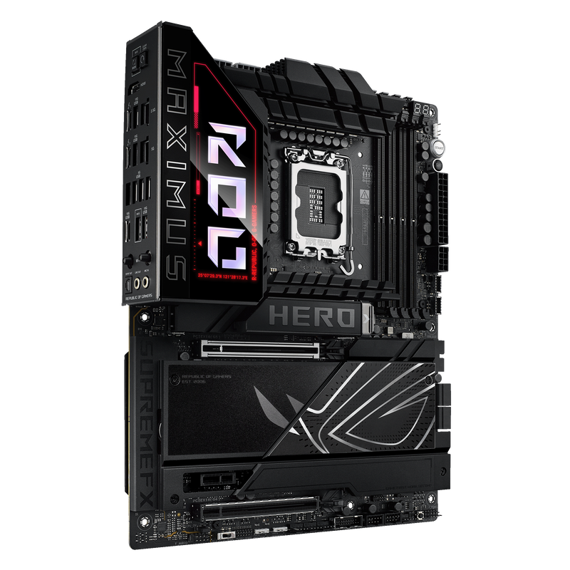 ASUS ROG Maximus Z890 Hero hovedkort bakside