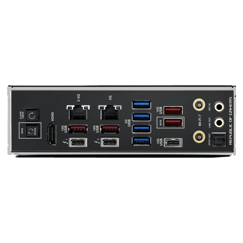 ASUS ROG Maximus Z890 Hero hovedkort BIOS knapper