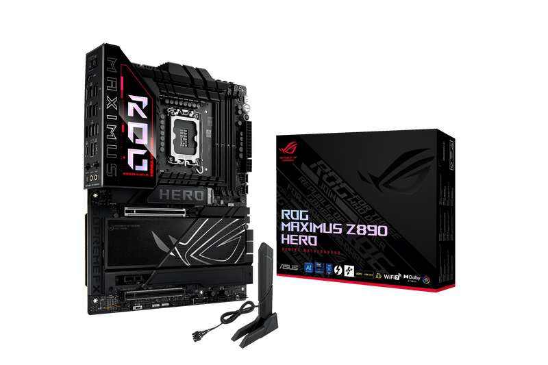 ASUS ROG Maximus Z890 Hero hovedkort forfra