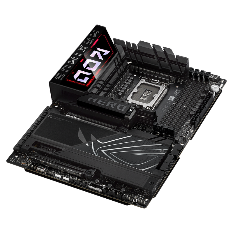ASUS ROG Maximus Z890 Hero hovedkort med RGB-belysning