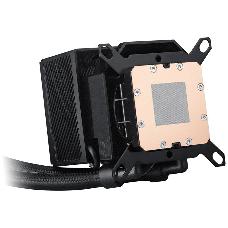 ASUS ROG Ryujin III 240 ARGB AIO vannkjøling montert i PC