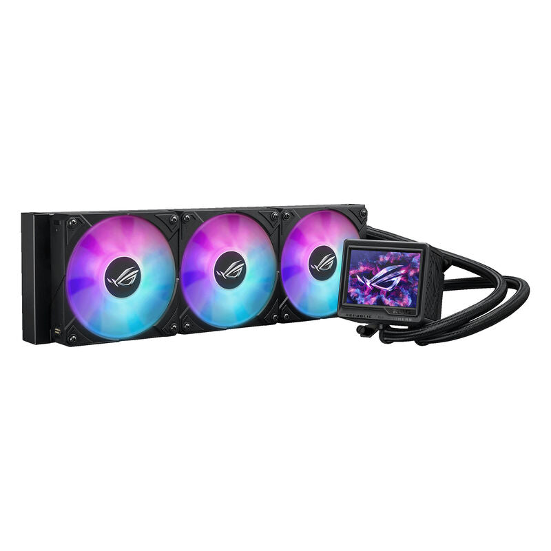 ASUS ROG Ryujin III 360 ARGB Extreme AIO vannkjøling svart bakside