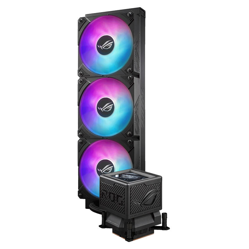 Montert ASUS ROG Ryujin III 360 ARGB Extreme AIO vannkjøling svart i PC