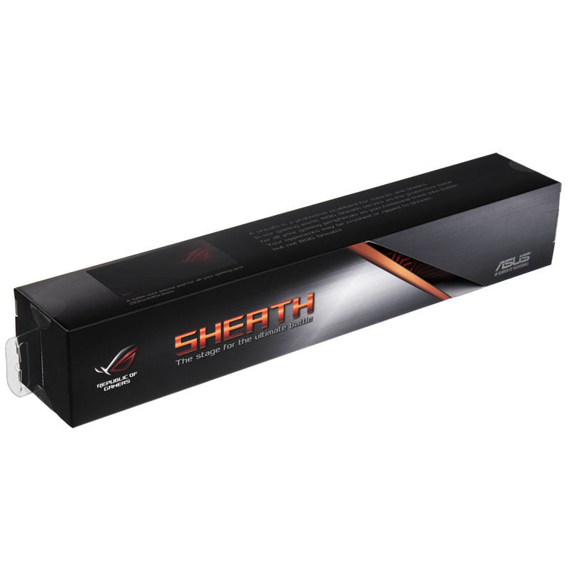 ASUS ROG Sheath musematte 900x440 mm svart full oversikt