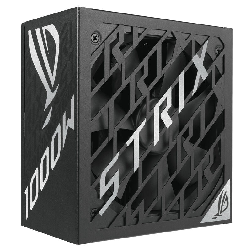 Nærbilde av ASUS ROG Strix 1000 strømforsyning vifte
