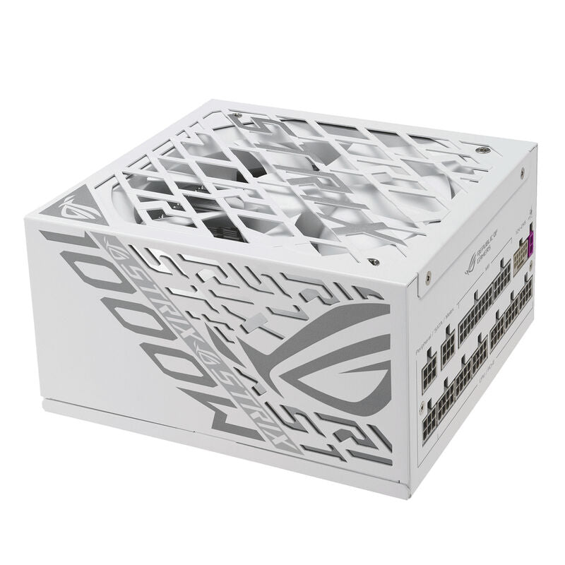 Detalj av ASUS ROG Strix 1000W Platinum strømforsyning