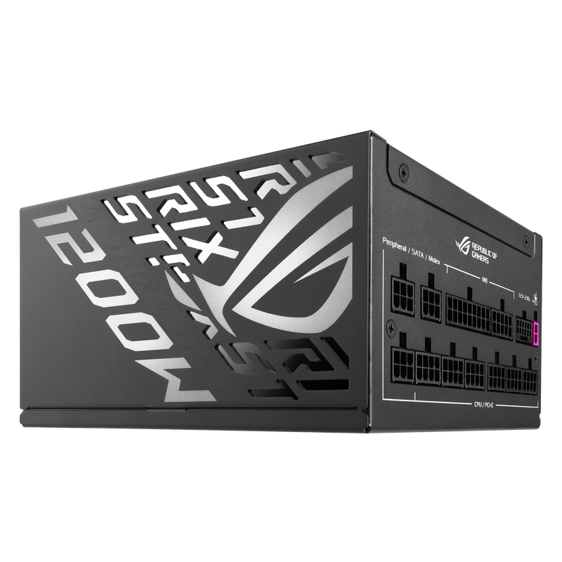 Kabler tilkoblet ASUS ROG Strix 1200 Platinum strømforsyning