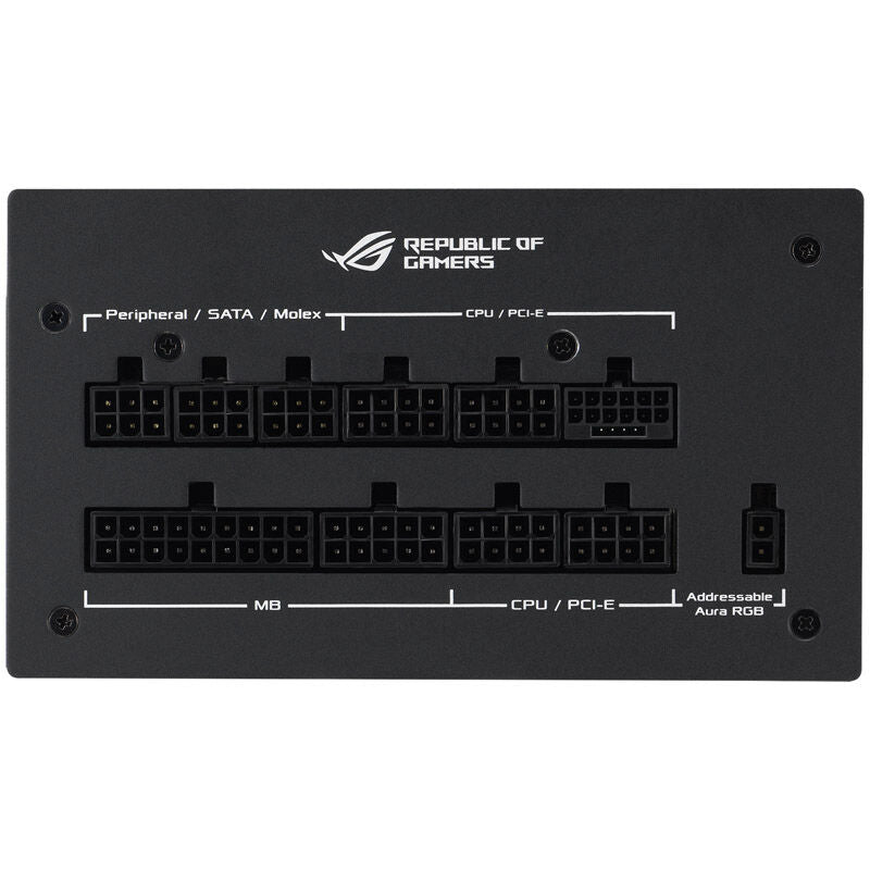 Oversikt over kabler til ASUS ROG Strix 1200W Gold Aura Edition
