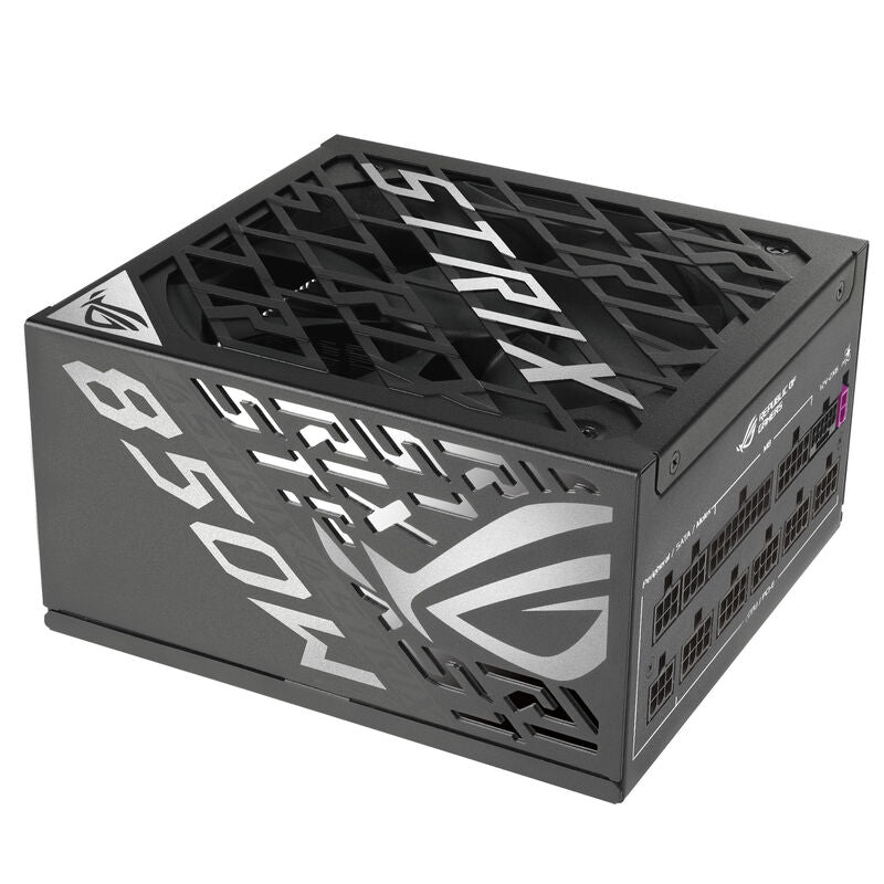 Detaljbilde av ASUS ROG Strix 850 Platinum strømforsyning vifte