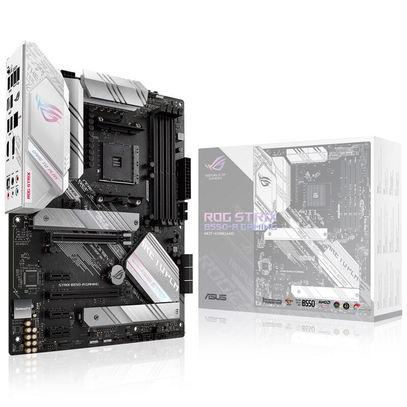 ASUS ROG Strix B550-A Gaming hovedkort forfra