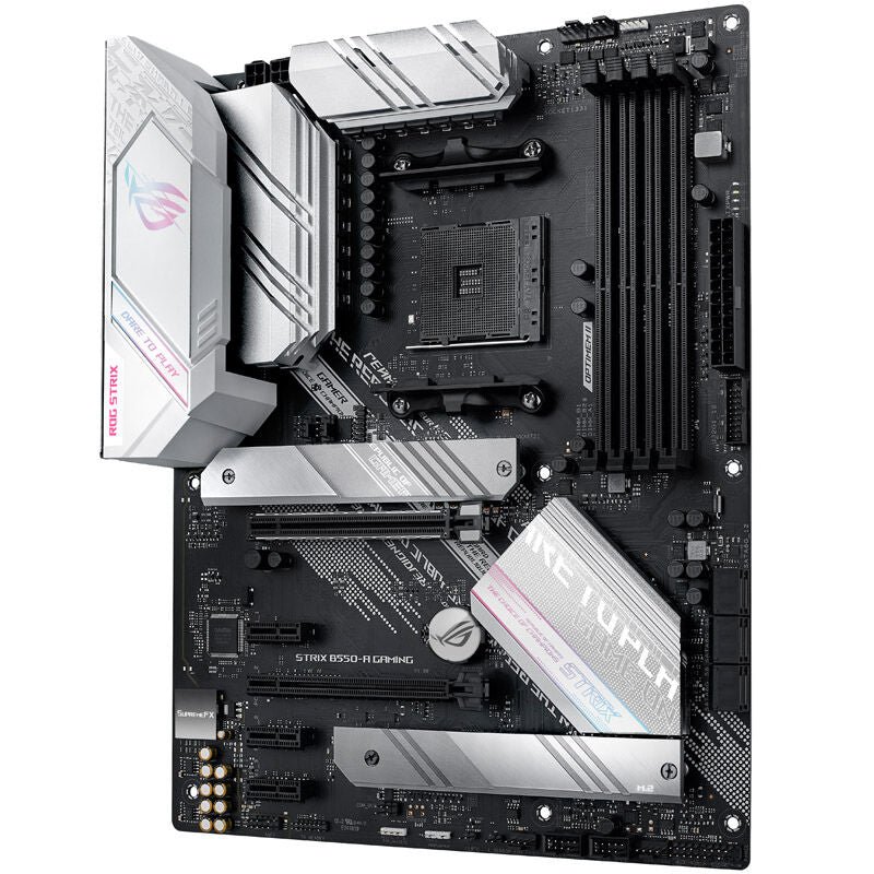 Porter og tilkoblinger på ASUS ROG Strix B550-A Gaming hovedkort