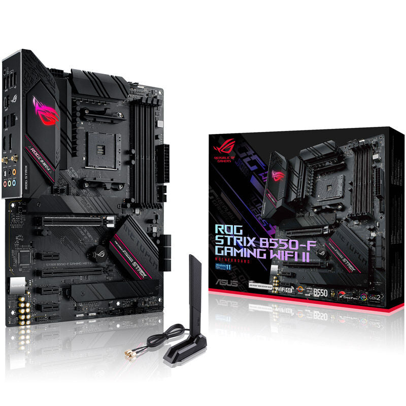ASUS ROG Strix B550-F Gaming WiFi II hovedkort forfra