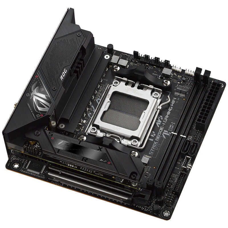 ASUS ROG Strix B650E-I Gaming WiFi hovedkort oversikt over I/O-porter