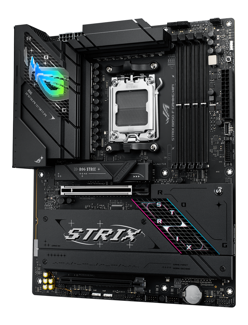 Detaljbilde av ASUS ROG Strix B850-F Gaming WiFi hovedkort