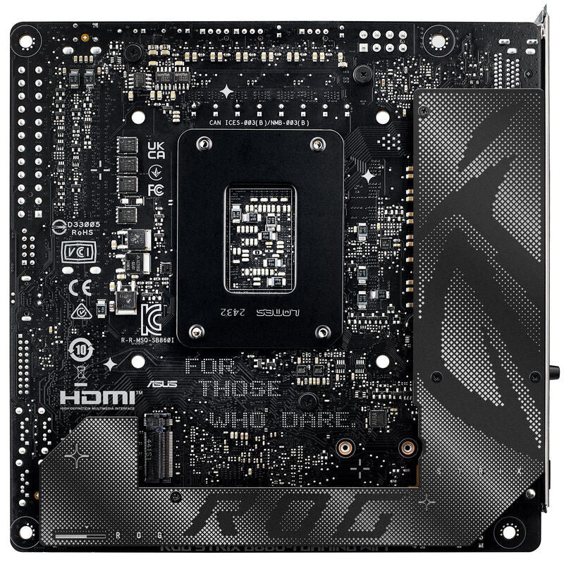 Bilde av ASUS ROG Strix B860-I Gaming WiFi hovedkort USB-porter