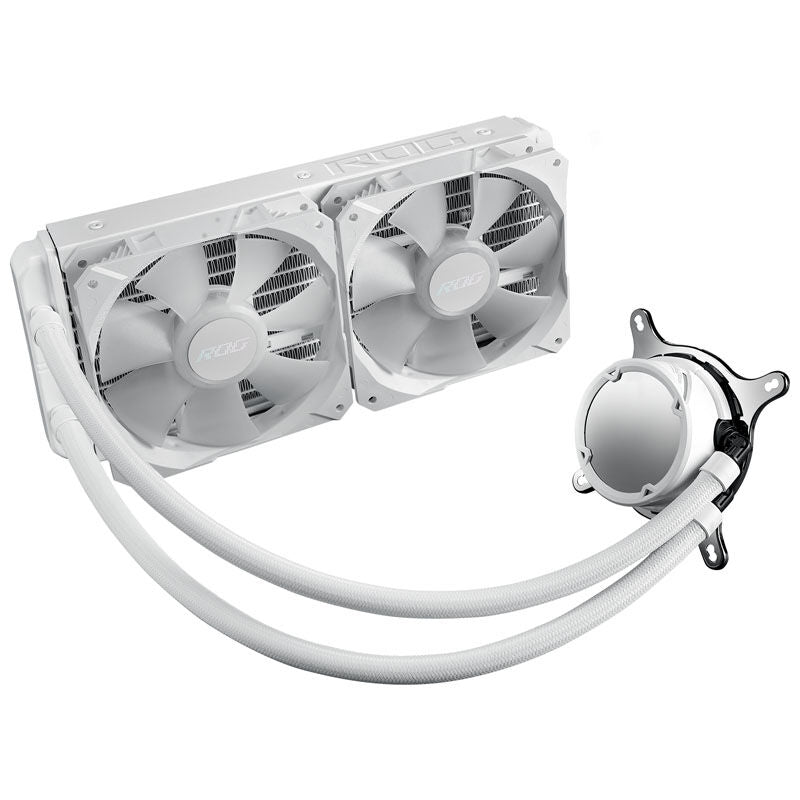 ASUS ROG Strix LC II 240 ARGB AIO vannkjøling 240 mm hvit bakside