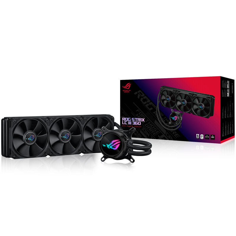 ASUS ROG Strix LC III 360 AIO vannkjøling installasjon