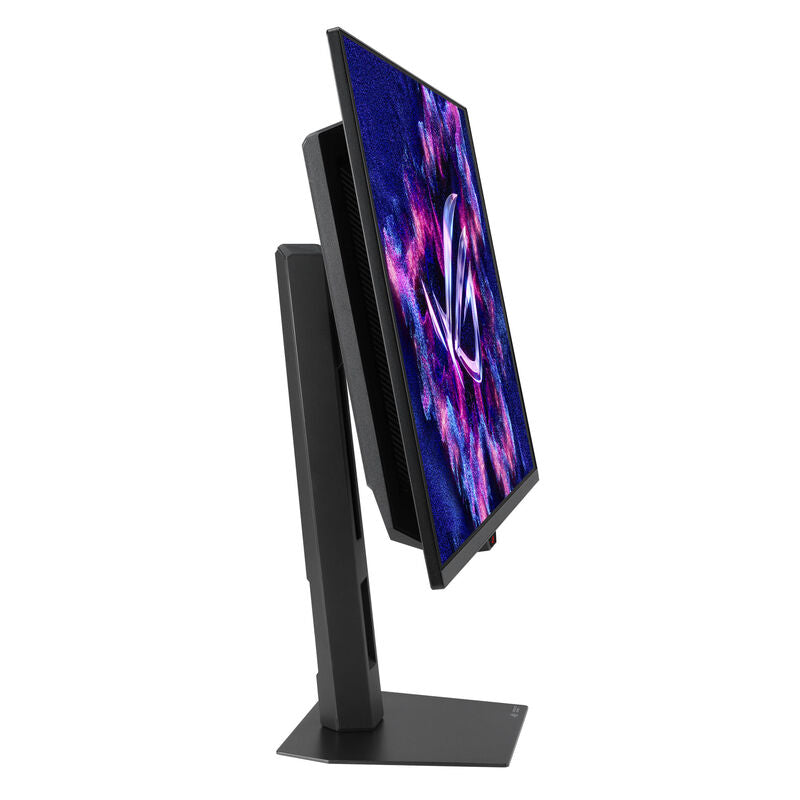 Nærbilde av ASUS ROG Strix OLED XG27AQDPG 27" gamingskjerm tilkoblinger
