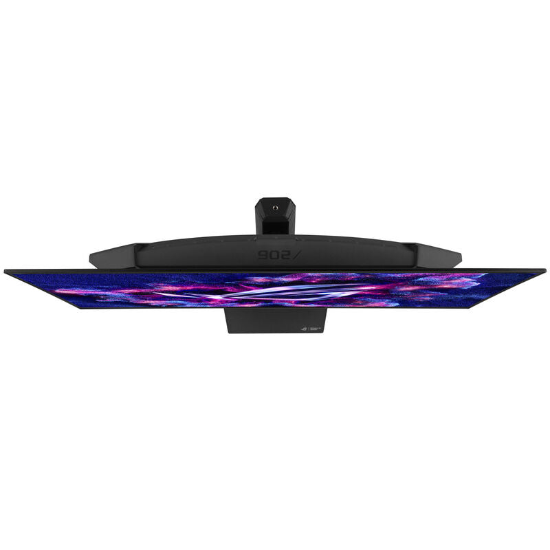 Nærbilde av skjermoverflate på ASUS ROG Strix OLED XG32UCWG 32 gamingskjerm