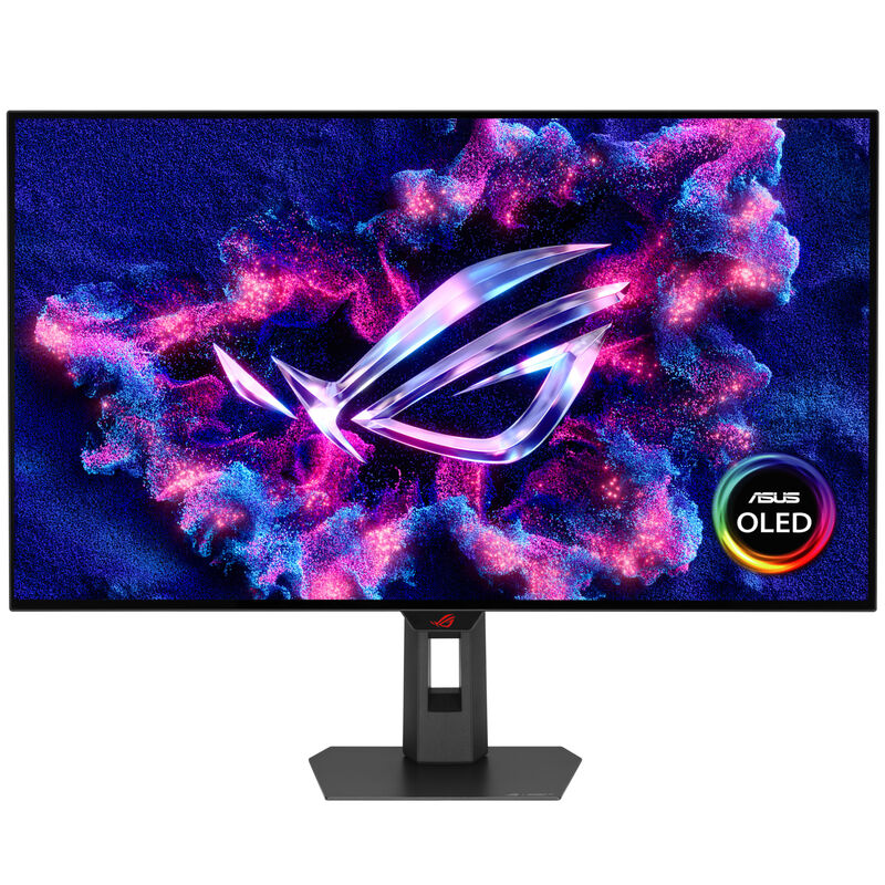 ASUS ROG Strix OLED XG32UCWG 32 gamingskjerm forfra