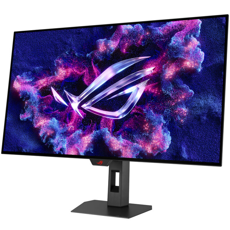 Detalj av USB-C port på ASUS ROG Strix OLED XG32UCWG 32 gamingskjerm