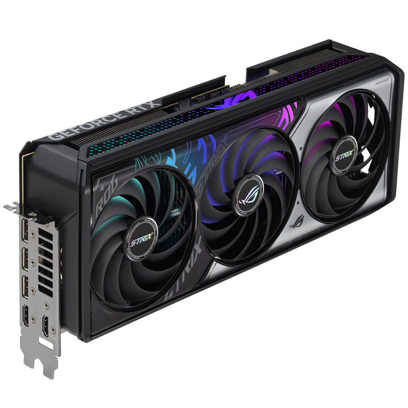 ASUS ROG Strix RTX 5070 Ti OC Edition med tilkoblinger