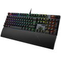 ASUS ROG Strix Scope II gamingtastatur RGB NX Snow svart forfra