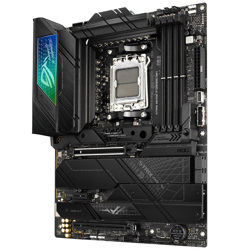 Kjøleribber på ASUS ROG Strix X670E-F Gaming WiFi hovedkort