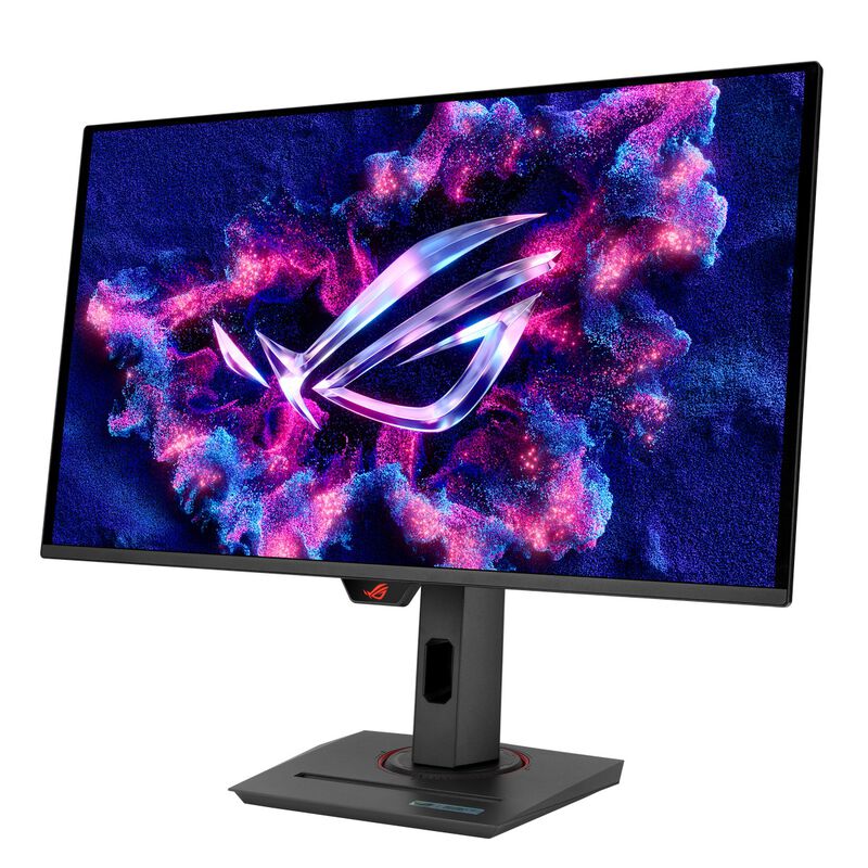 Nærbilde av ASUS ROG Strix XG27ACDNG skjermpanelet
