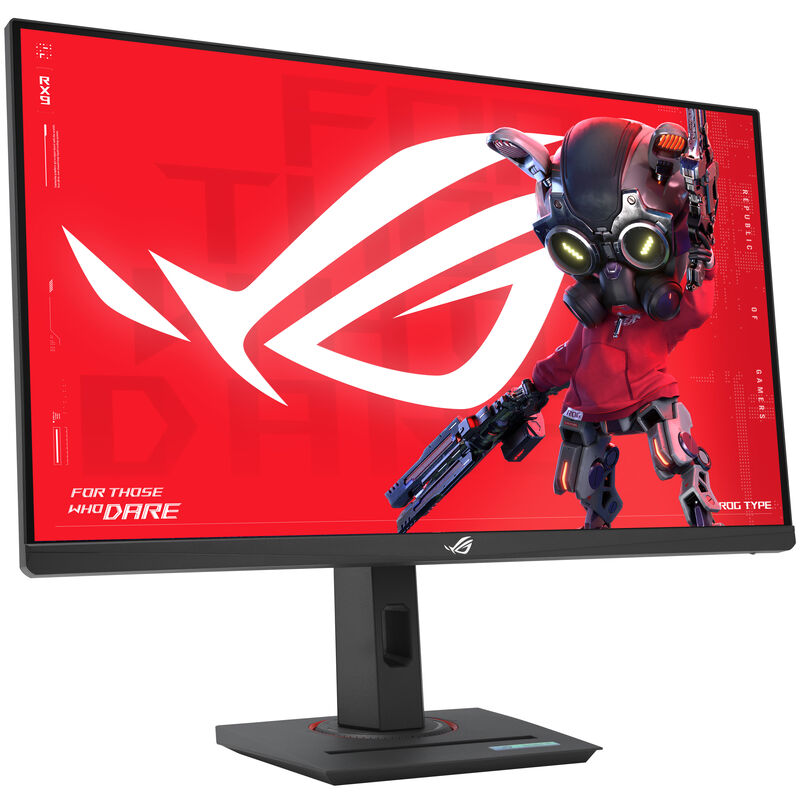 Bakside av ASUS ROG Strix XG27ACMS gamingskjerm 27 tommer