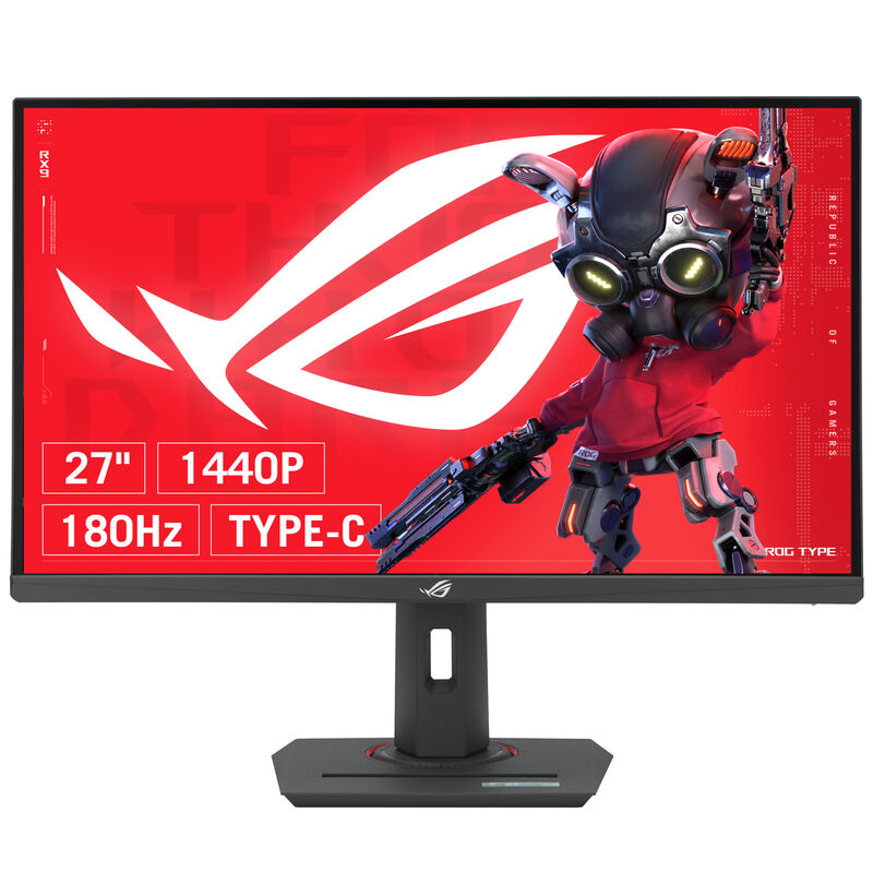 ASUS ROG Strix XG27ACMS gamingskjerm 27 tommer forfra