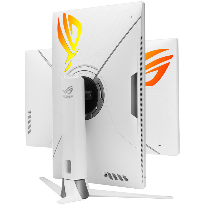 Sideprofil av ASUS ROG Strix XG27AQ-W 27 tommers skjerm