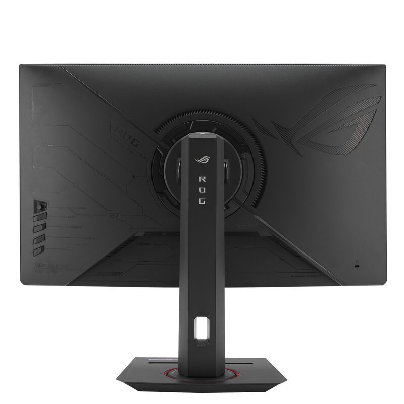 Nærbilde av skjermpanel på ASUS ROG Strix XG27WCS 27" curved gamingskjerm