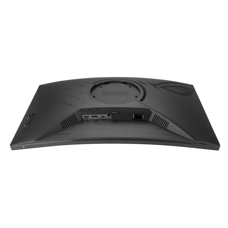 Sideprofil av ASUS ROG Strix XG27WCS 27" curved gamingskjerm