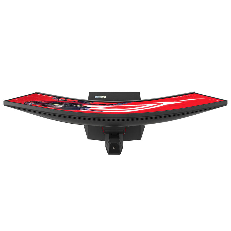 Nærbilde av buet skjerm ASUS ROG Strix XG32WCMS