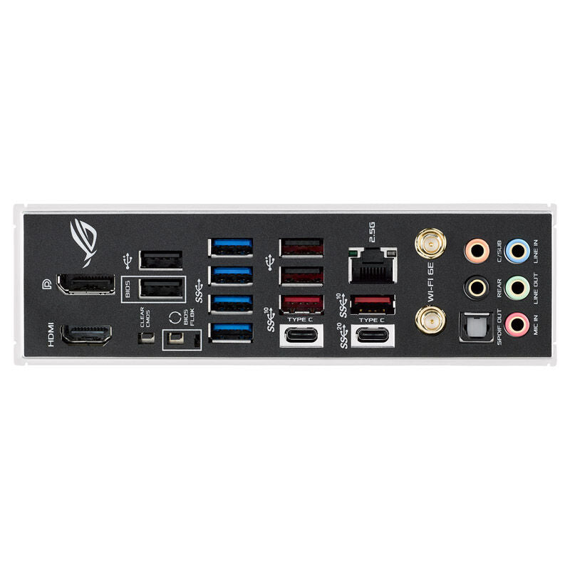 Montert ASUS ROG Strix Z690-E Gaming WiFi hovedkort i PC-kabinett