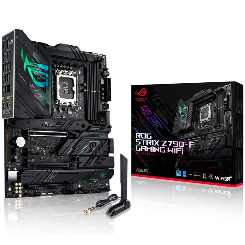 ASUS ROG Strix Z790-F Gaming WiFi hovedkort forfra