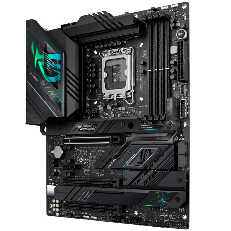 Kjøleribber på ASUS ROG Strix Z790-F Gaming WiFi hovedkort