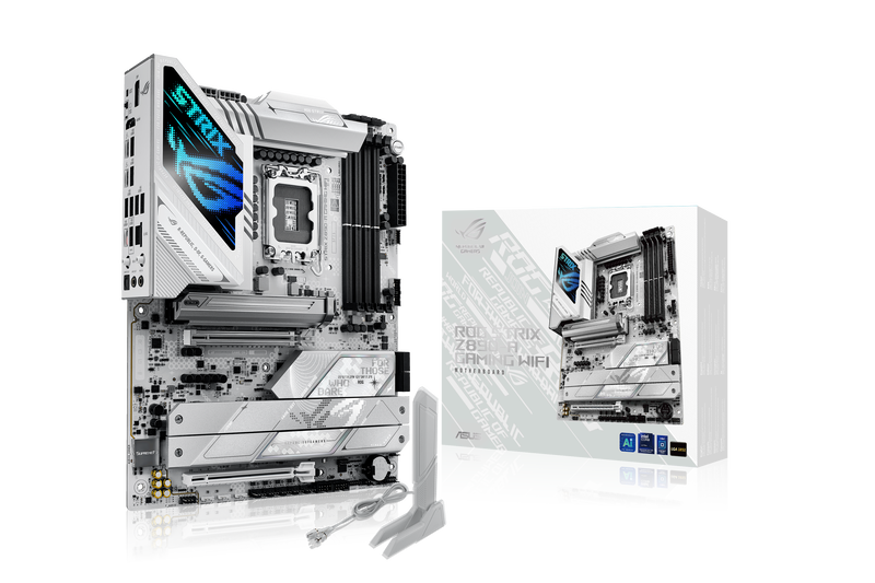 ASUS ROG Strix Z890-A Gaming WiFi hovedkort forfra