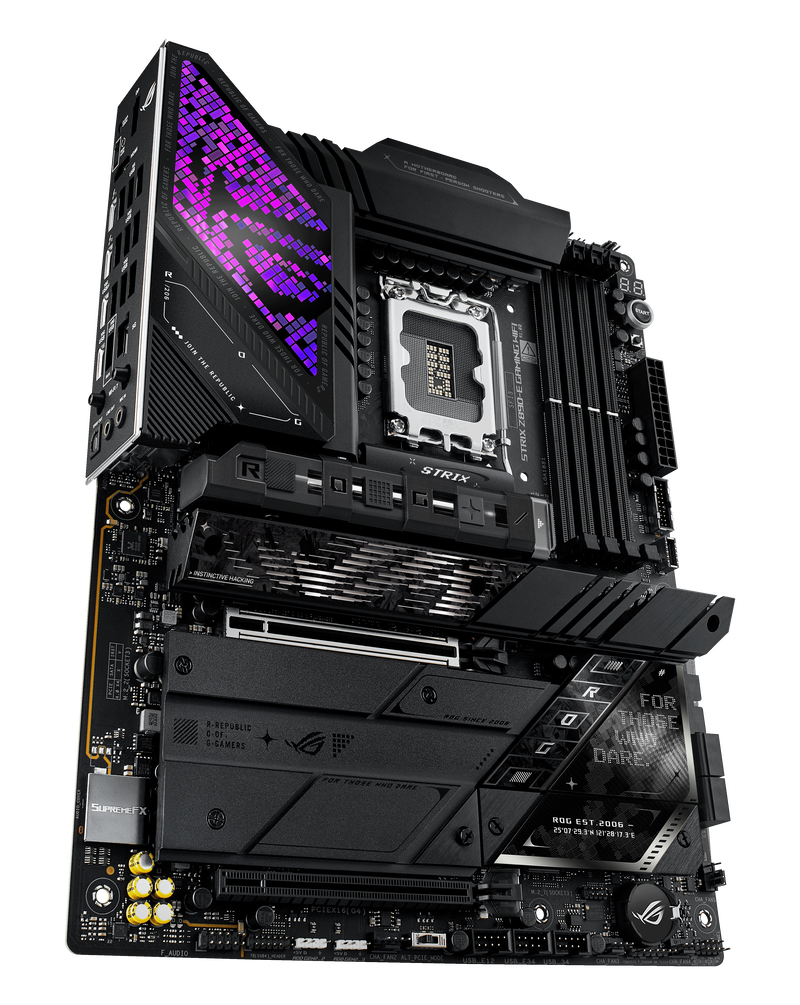 Detaljbilde av ASUS ROG Strix Z890-E Gaming WiFi hovedkort